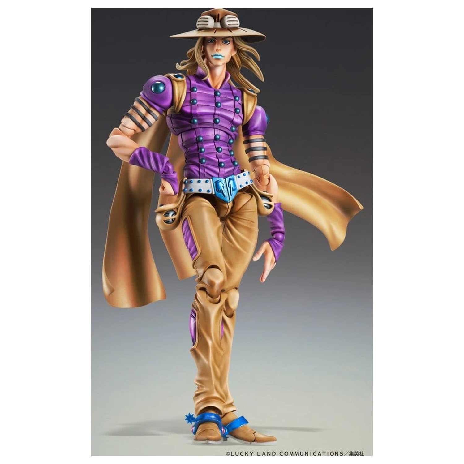 JoJo's Bizarre Adventure Part 7: Steel Ball Run Super Action akciófigura Chozokado Gyro Zeppeli Ver.1.5 16 cm  termékfotó