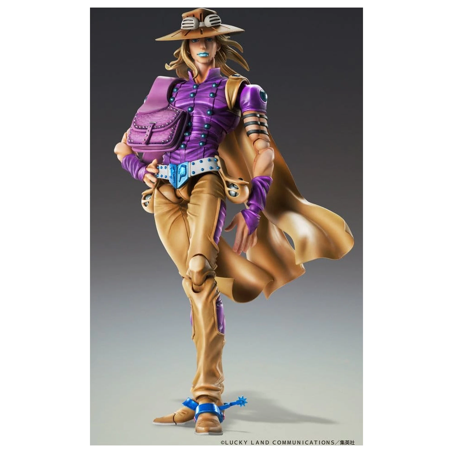 JoJo's Bizarre Adventure Part 7: Steel Ball Run Super Action akciófigura Chozokado Gyro Zeppeli Ver.1.5 16 cm  termékfotó