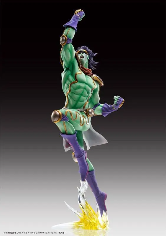 JoJo's Bizarre Adventure Part3 Statue Legend Star Platinum PVC szobor figura 22 cm termékfotó