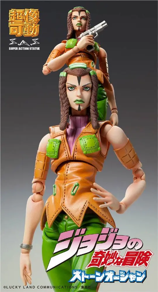 JoJo's Bizarre Adventure Part3 Super Action Chozokado (E Costello) akciófigura 15 cm termékfotó