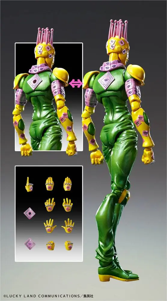 JoJo's Bizarre Adventure Part3 Super Action Chozokado (Kiss) akciófigura 15 cm termékfotó