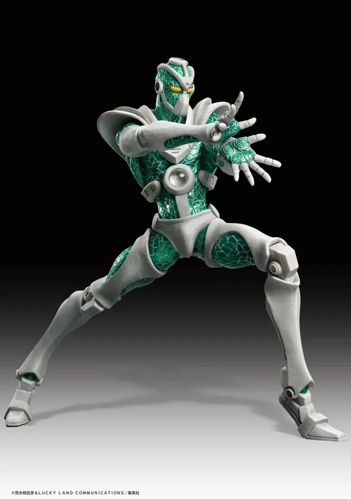 JoJo's Bizarre Adventure Part3 Super Action Action Figure Legend (Hierophant Green) 14 cm termékfotó