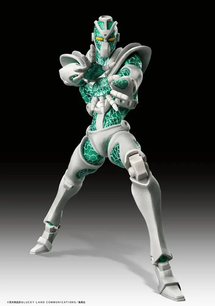 JoJo's Bizarre Adventure Part3 Super Action Action Figure Legend (Hierophant Green) 14 cm termékfotó