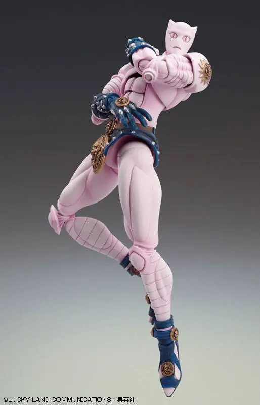 JoJo&#039;s Bizarre Adventure Part4 Super Action Chozokado (Killer Queen Second) akciófigura 16 cm termékfotó