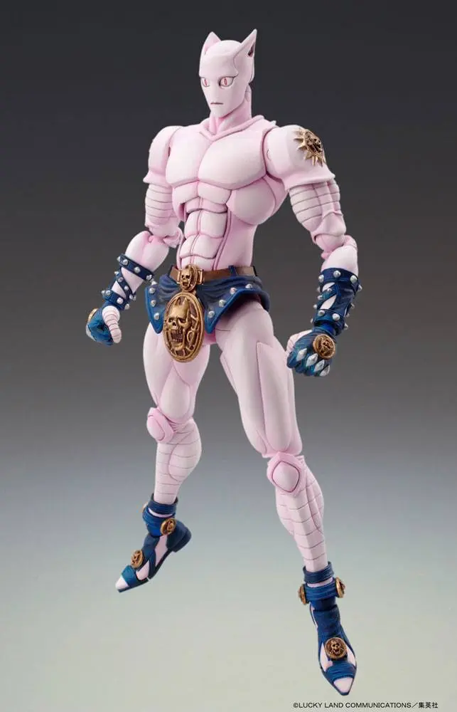 JoJo&#039;s Bizarre Adventure Part4 Super Action Chozokado (Killer Queen Second) akciófigura 16 cm termékfotó