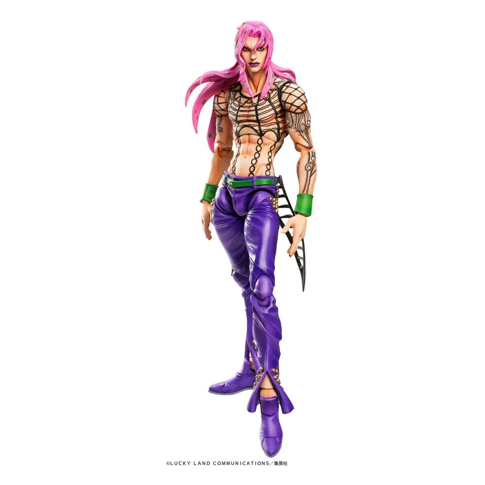 JoJo's Bizarre Adventure Part5 Super Action Chozokado (Diavolo) akciófigura 16 cm termékfotó