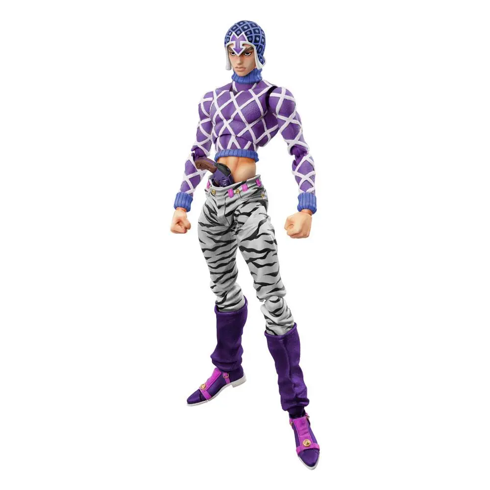 JoJo's Bizarre Adventure Part5 Super Action Chozokado (Guido Mista &amp; SP Third) akciófigura 15 cm termékfotó