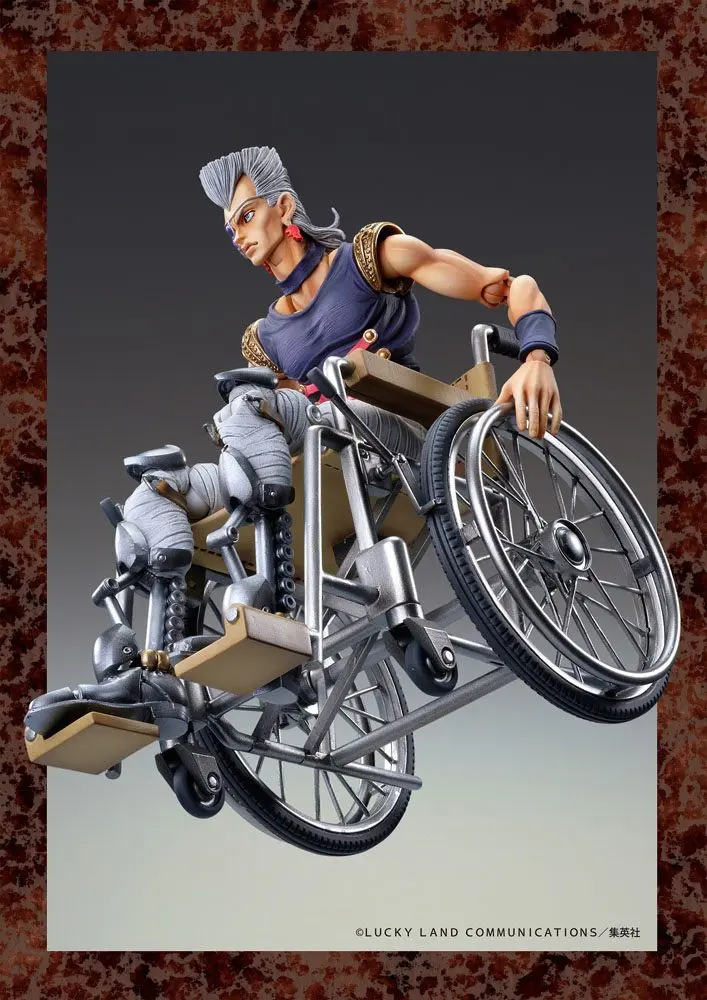 JoJo's Bizarre Adventure Part5 Super Action Chozokado (J P Polnareff) akciófigura 16 cm termékfotó