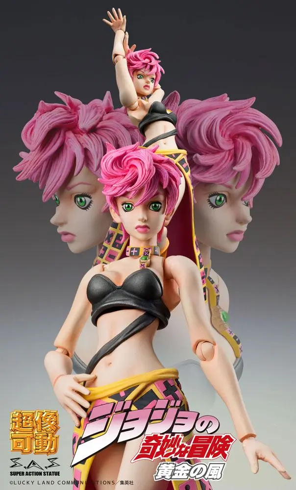 JoJo's Bizarre Adventure Part5 Super Action Chozokado (Trish Una) akciófigura 15 cm termékfotó