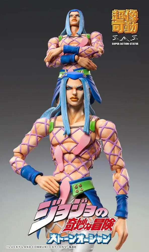 JoJo's Bizarre Adventure Part6 Stone Ocean Chozokado (Narciso A) akciófigura 15 cm termékfotó