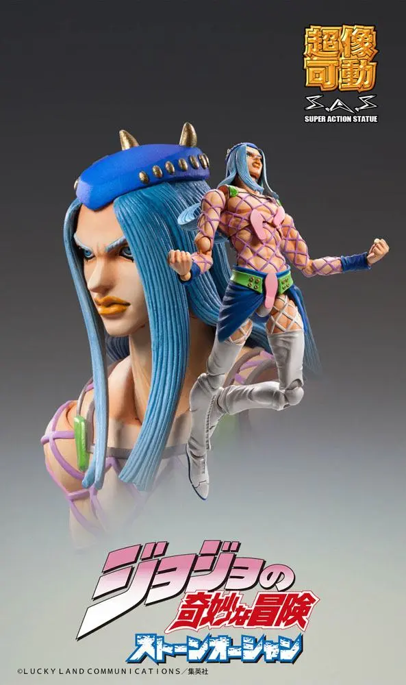 JoJo's Bizarre Adventure Part6 Stone Ocean Chozokado (Narciso A) akciófigura 15 cm termékfotó