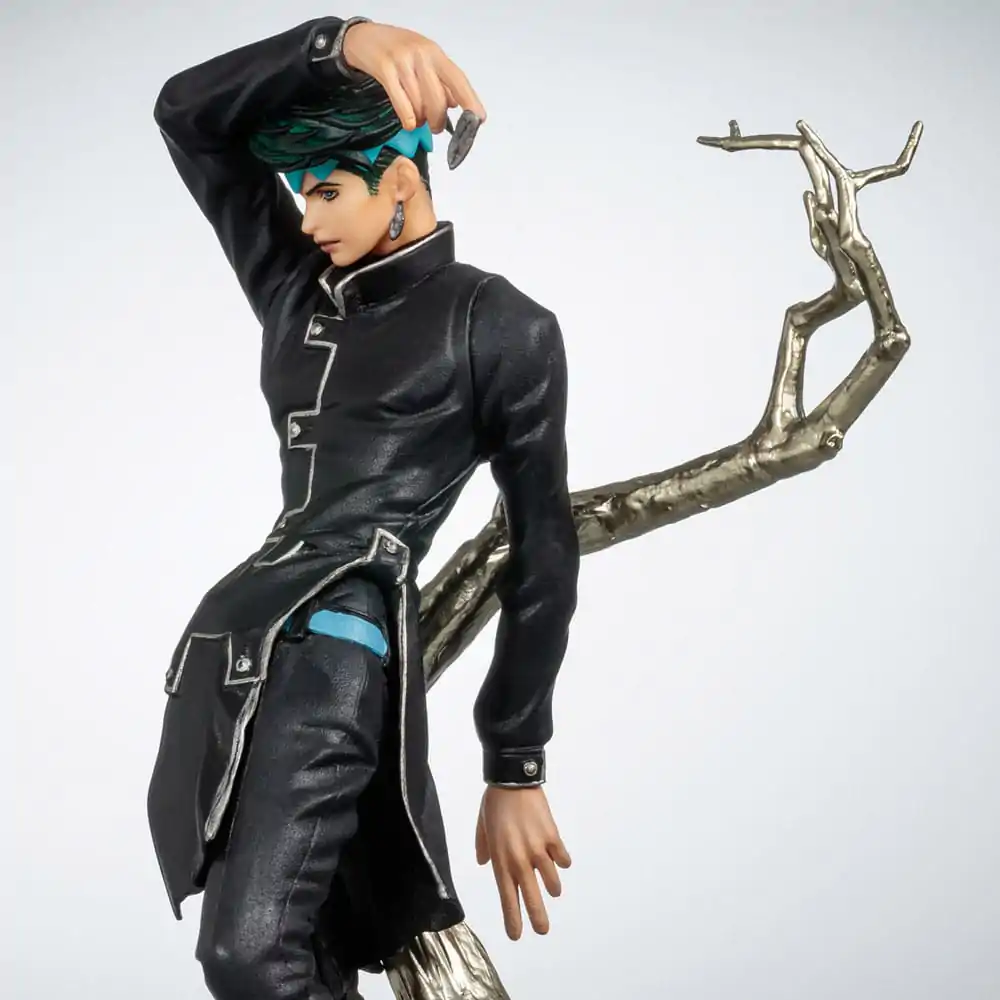 JoJo's Bizarre Adventure Rohan Kishibe Black Ver. figura toll 19 cm termékfotó