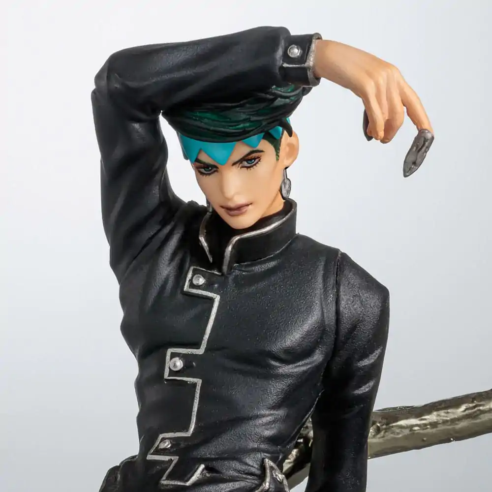 JoJo's Bizarre Adventure Rohan Kishibe Black Ver. figura toll 19 cm termékfotó