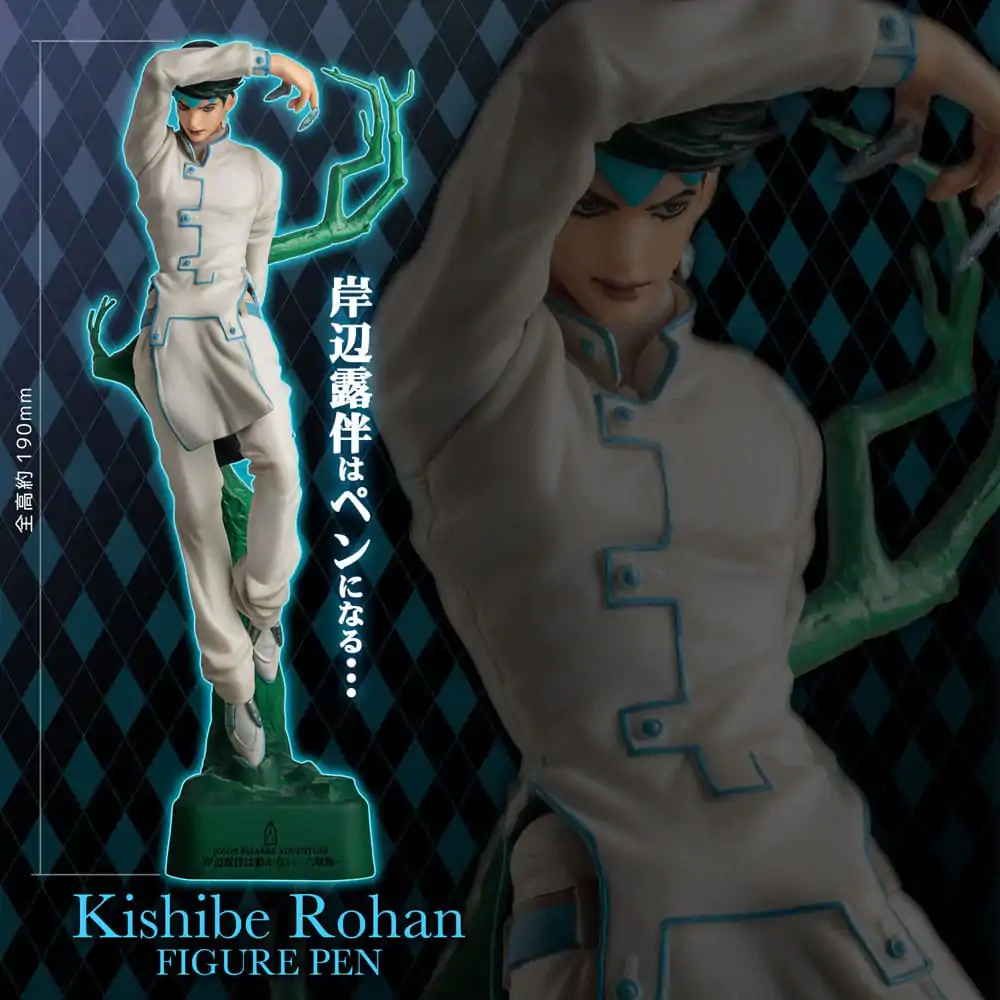 JoJo's Bizarre Adventure Rohan Kishibe figura alakú toll 19 cm termékfotó