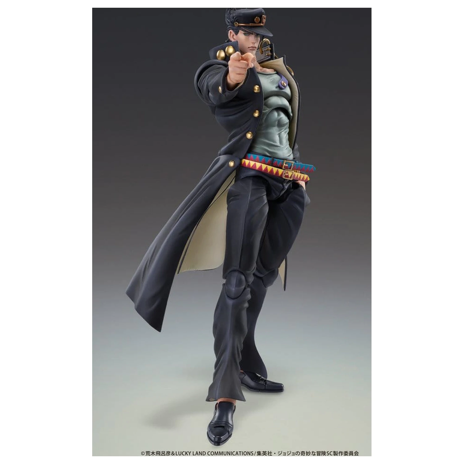 JoJo's Bizarre Adventure: Stardust Crusaders Chozokado akciófigura Jotaro Kujo Ver.2 16 cm termékfotó
