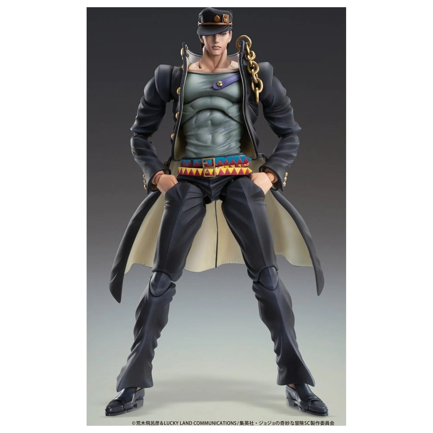 JoJo's Bizarre Adventure: Stardust Crusaders Chozokado akciófigura Jotaro Kujo Ver.2 16 cm termékfotó