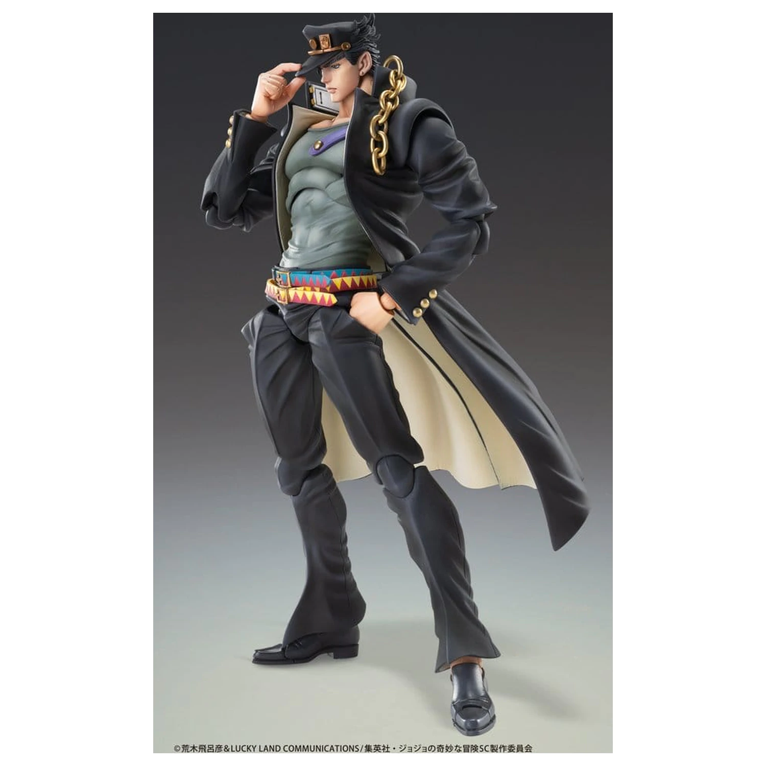 JoJo's Bizarre Adventure: Stardust Crusaders Chozokado akciófigura Jotaro Kujo Ver.2 16 cm termékfotó