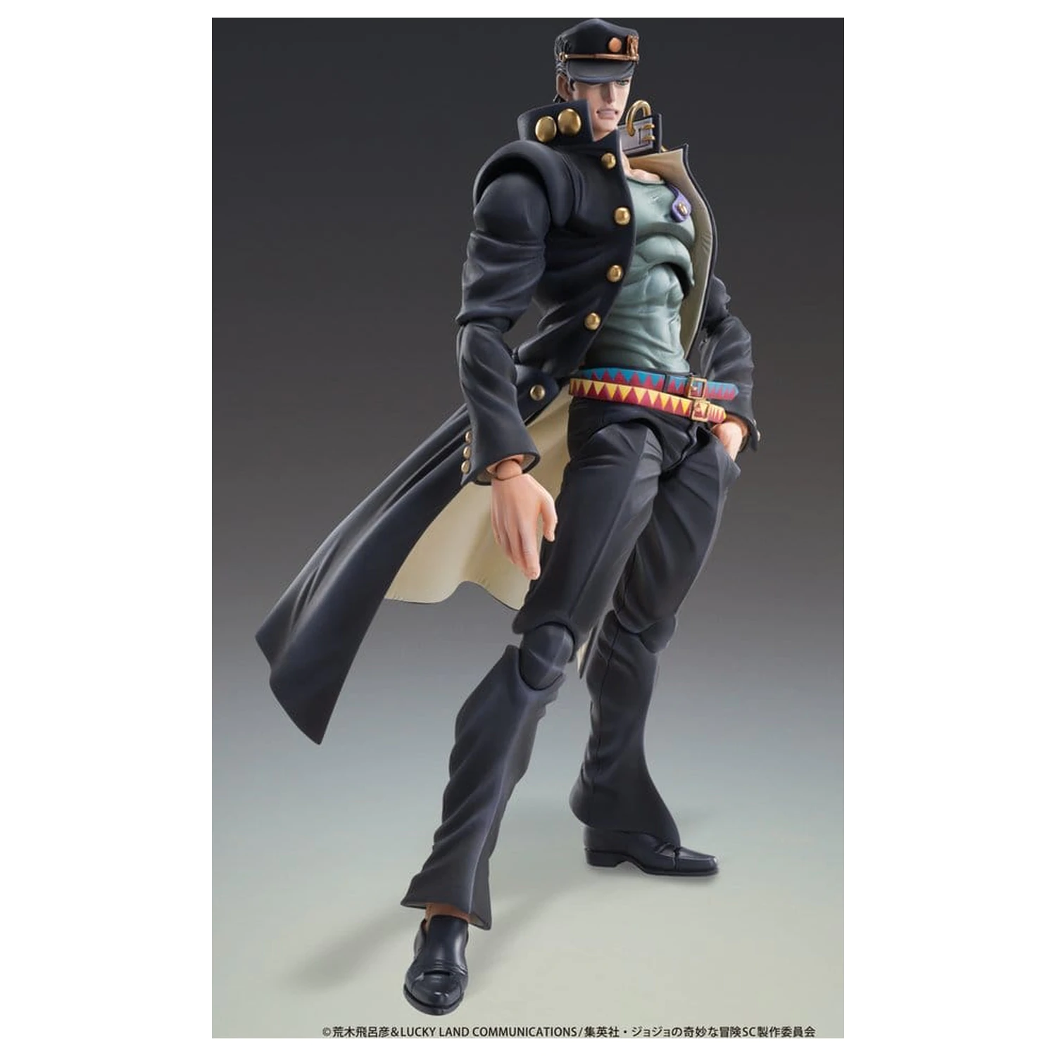 JoJo's Bizarre Adventure: Stardust Crusaders Chozokado akciófigura Jotaro Kujo Ver.2 16 cm termékfotó