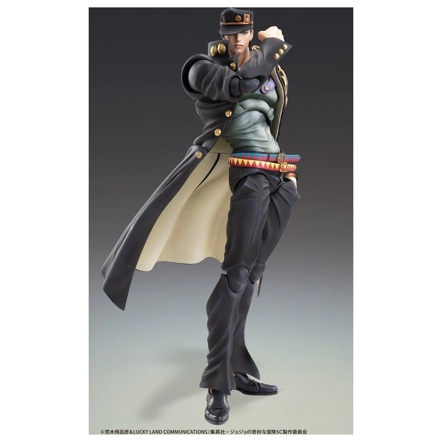 JoJo's Bizarre Adventure: Stardust Crusaders Chozokado akciófigura Jotaro Kujo Ver.2 16 cm termékfotó