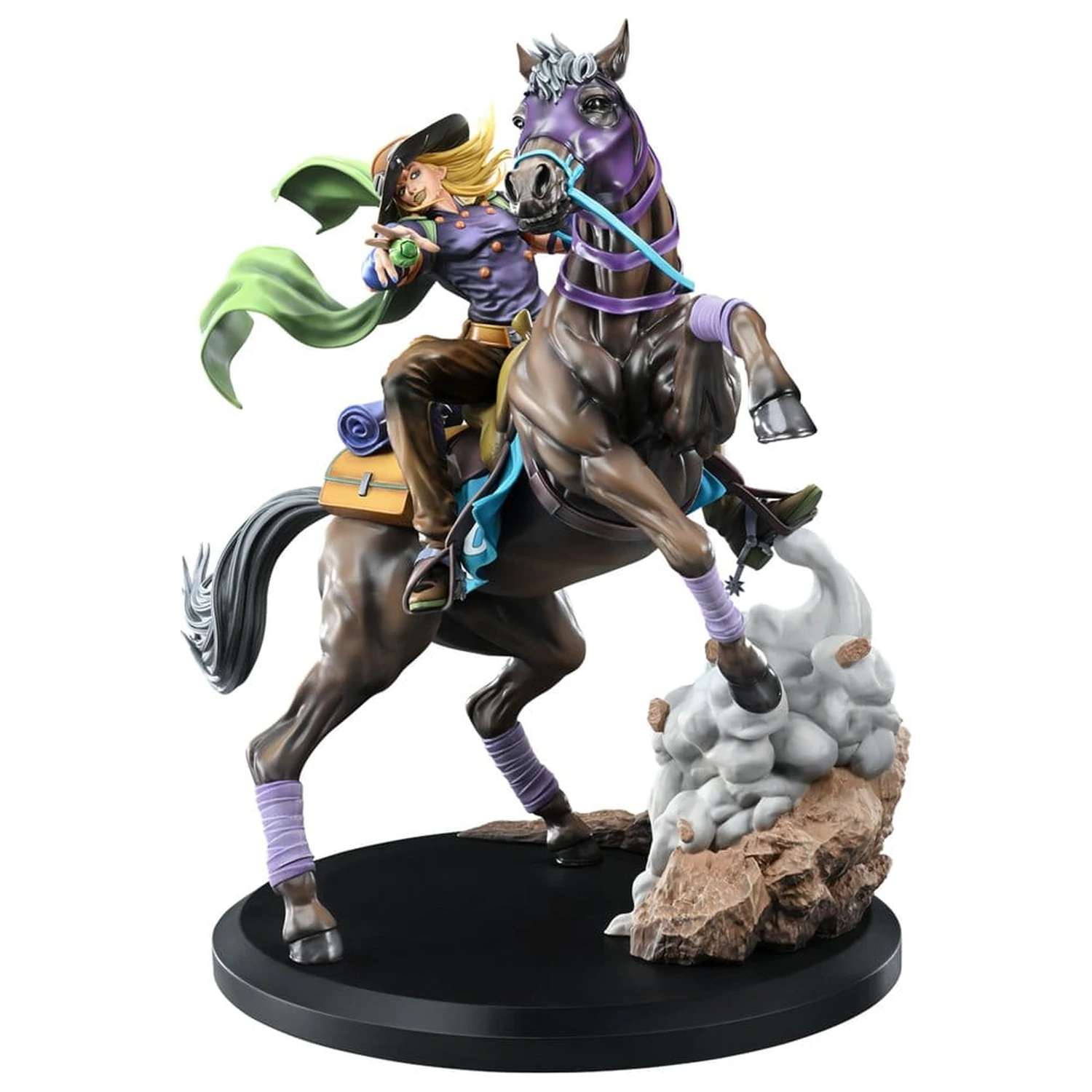 JoJo's Bizarre Adventure: Steel Ball Run Gyro Zeppeli & Valkyrie figura 31 cm termékfotó