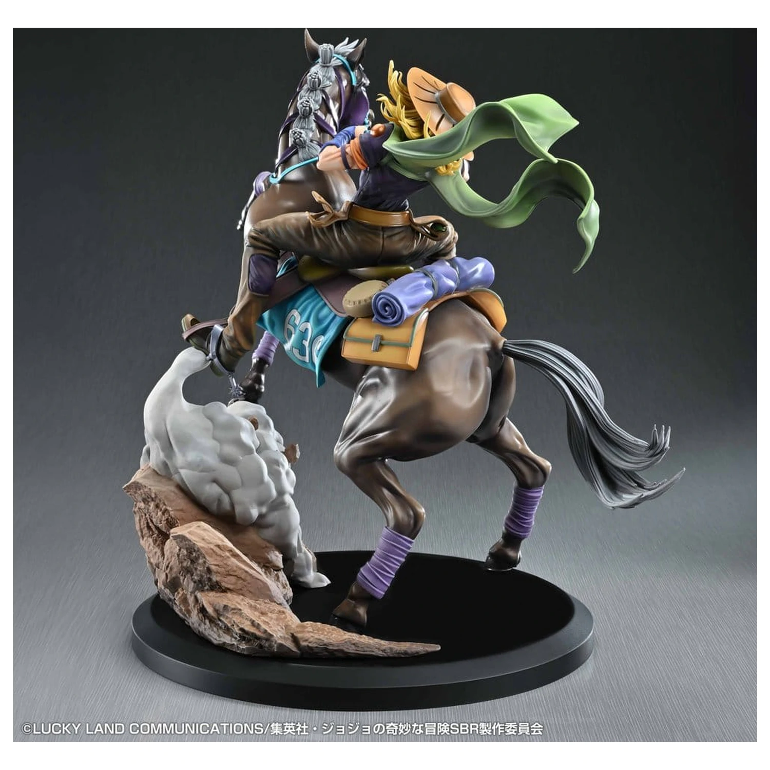 JoJo's Bizarre Adventure: Steel Ball Run Gyro Zeppeli & Valkyrie figura 31 cm termékfotó