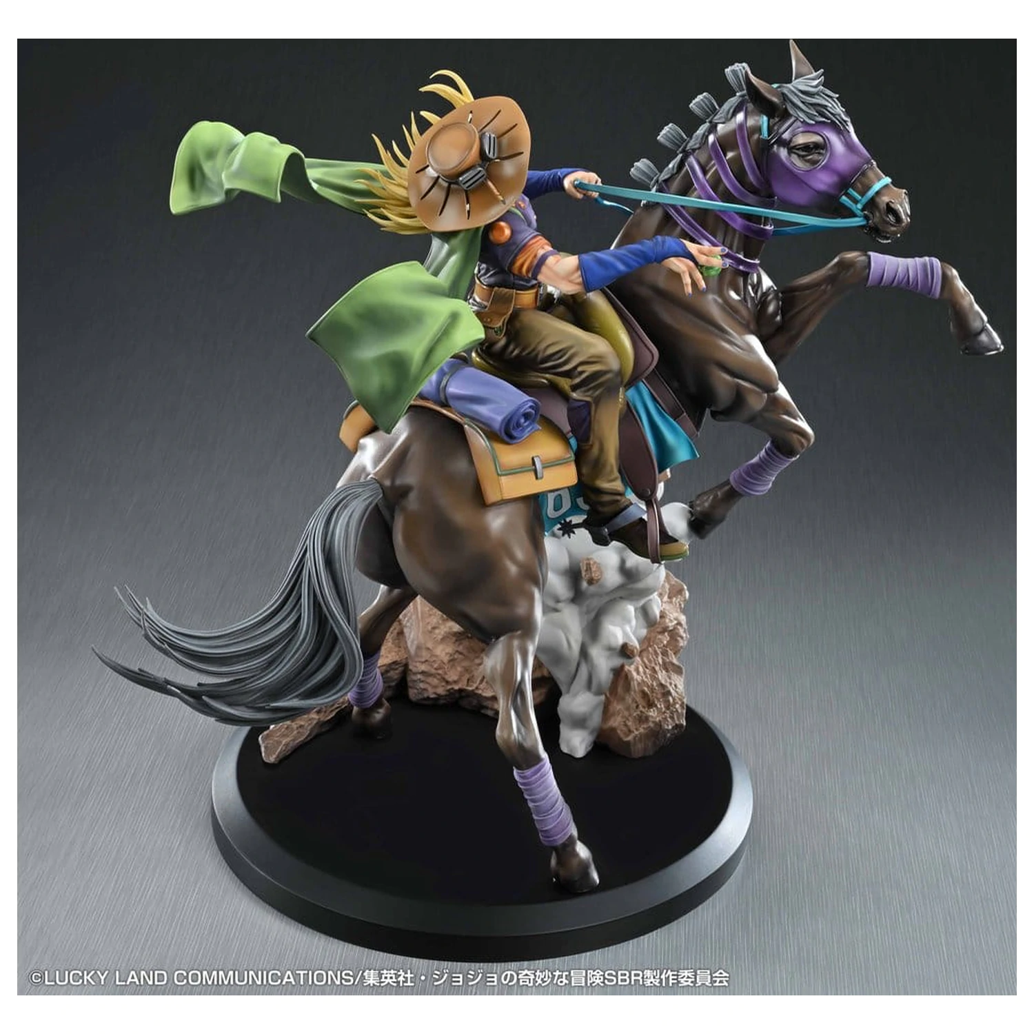 JoJo's Bizarre Adventure: Steel Ball Run Gyro Zeppeli & Valkyrie figura 31 cm termékfotó