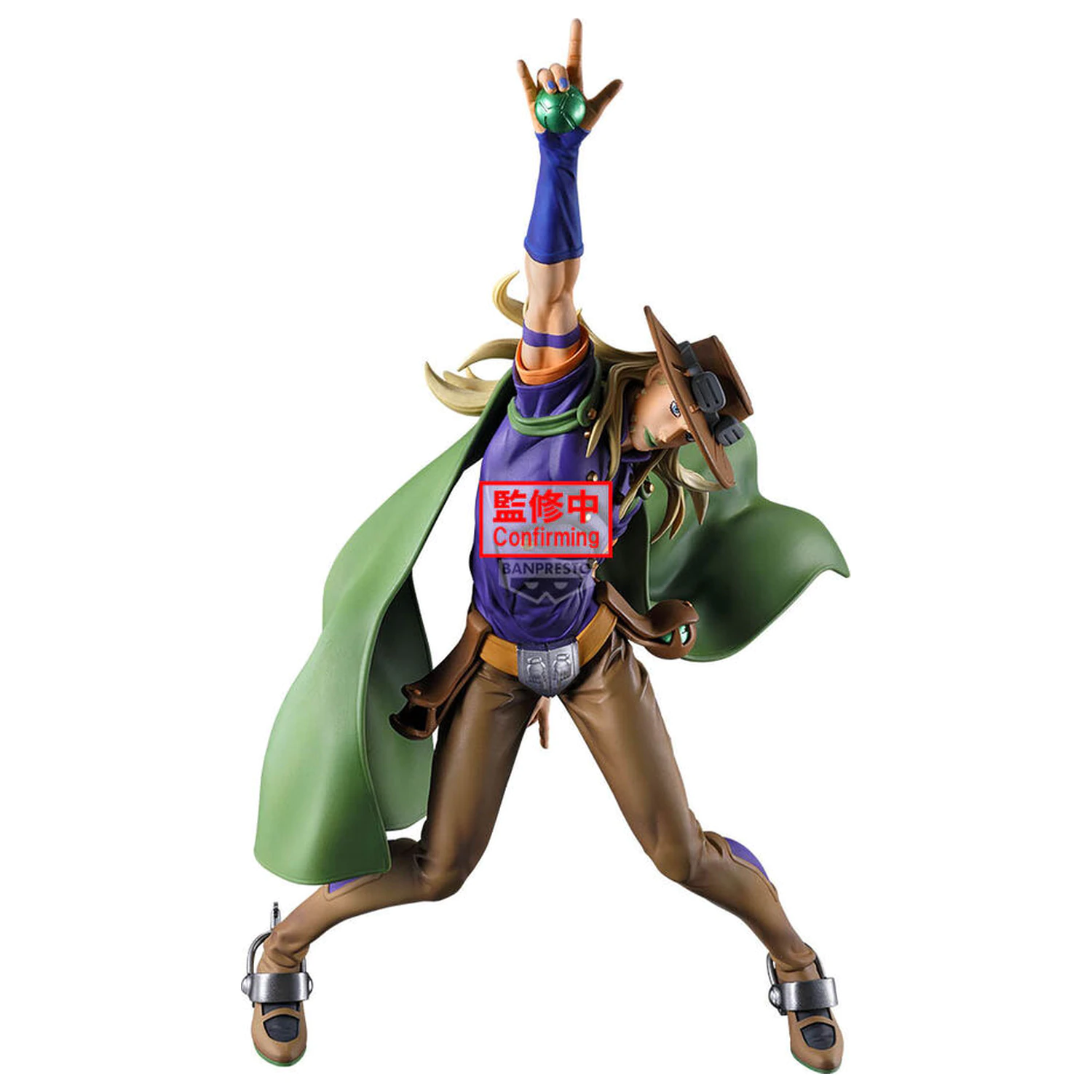 Jojo's Bizarre Adventure Steel Ball Run Mometria Gyro Zeppeli figura 26cm termékfotó