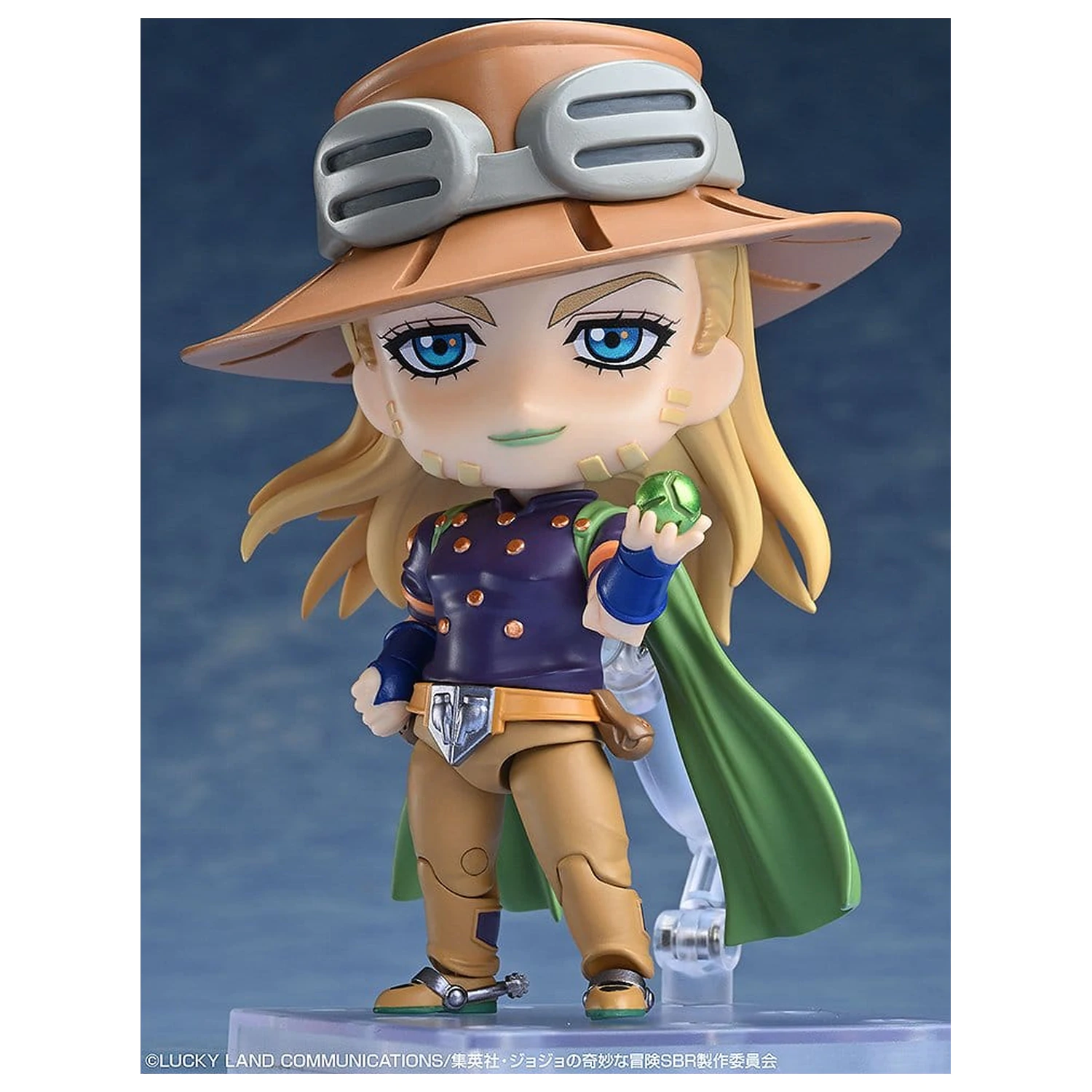 JoJo's Bizarre Adventure Steel Ball Run Nendoroid akciófigura Gyro Zeppeli 10 cm termékfotó
