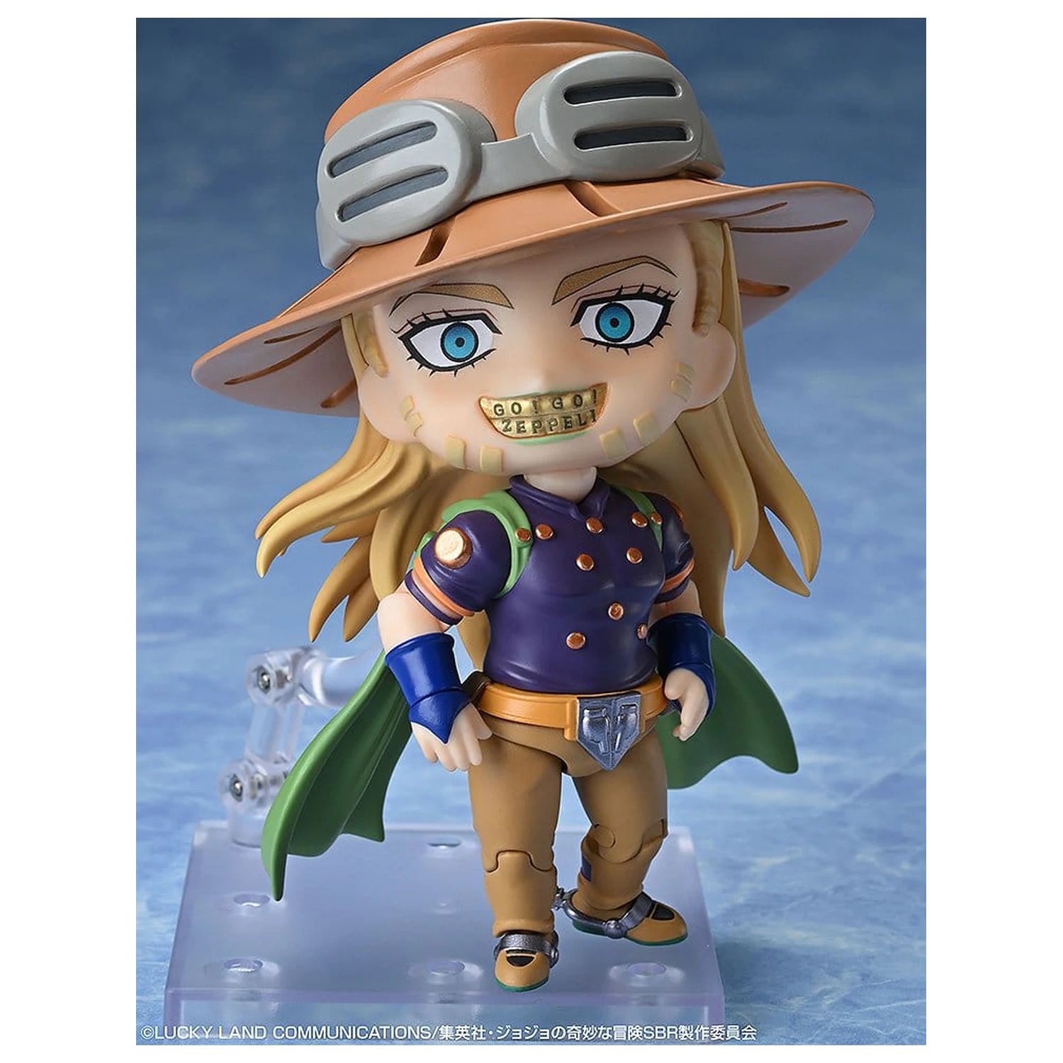 JoJo's Bizarre Adventure Steel Ball Run Nendoroid akciófigura Gyro Zeppeli 10 cm termékfotó
