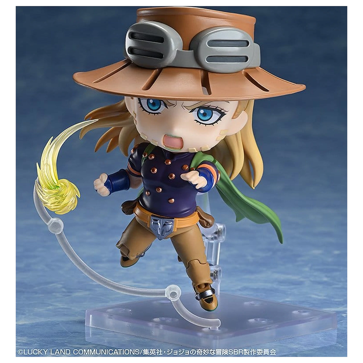 JoJo's Bizarre Adventure Steel Ball Run Nendoroid akciófigura Gyro Zeppeli 10 cm termékfotó