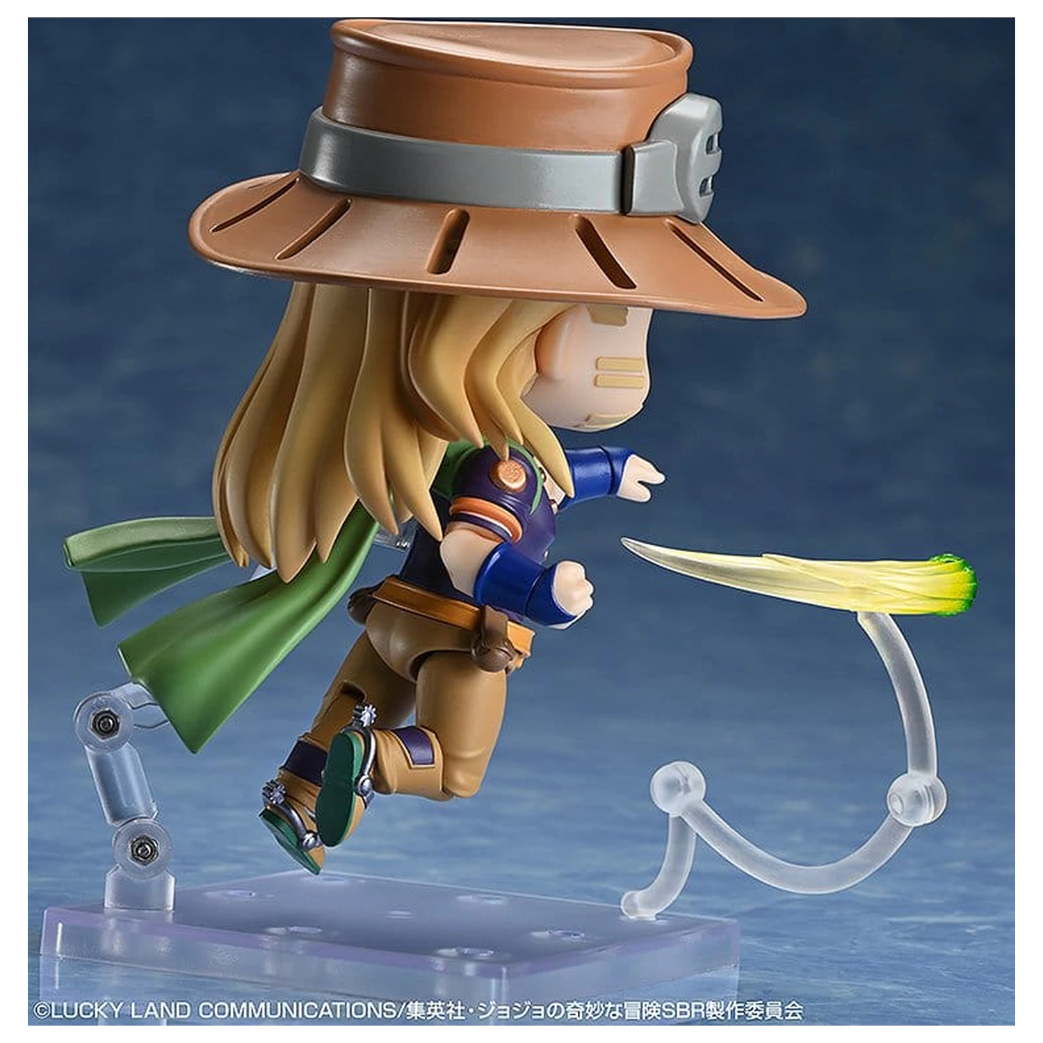 JoJo's Bizarre Adventure Steel Ball Run Nendoroid akciófigura Gyro Zeppeli 10 cm termékfotó