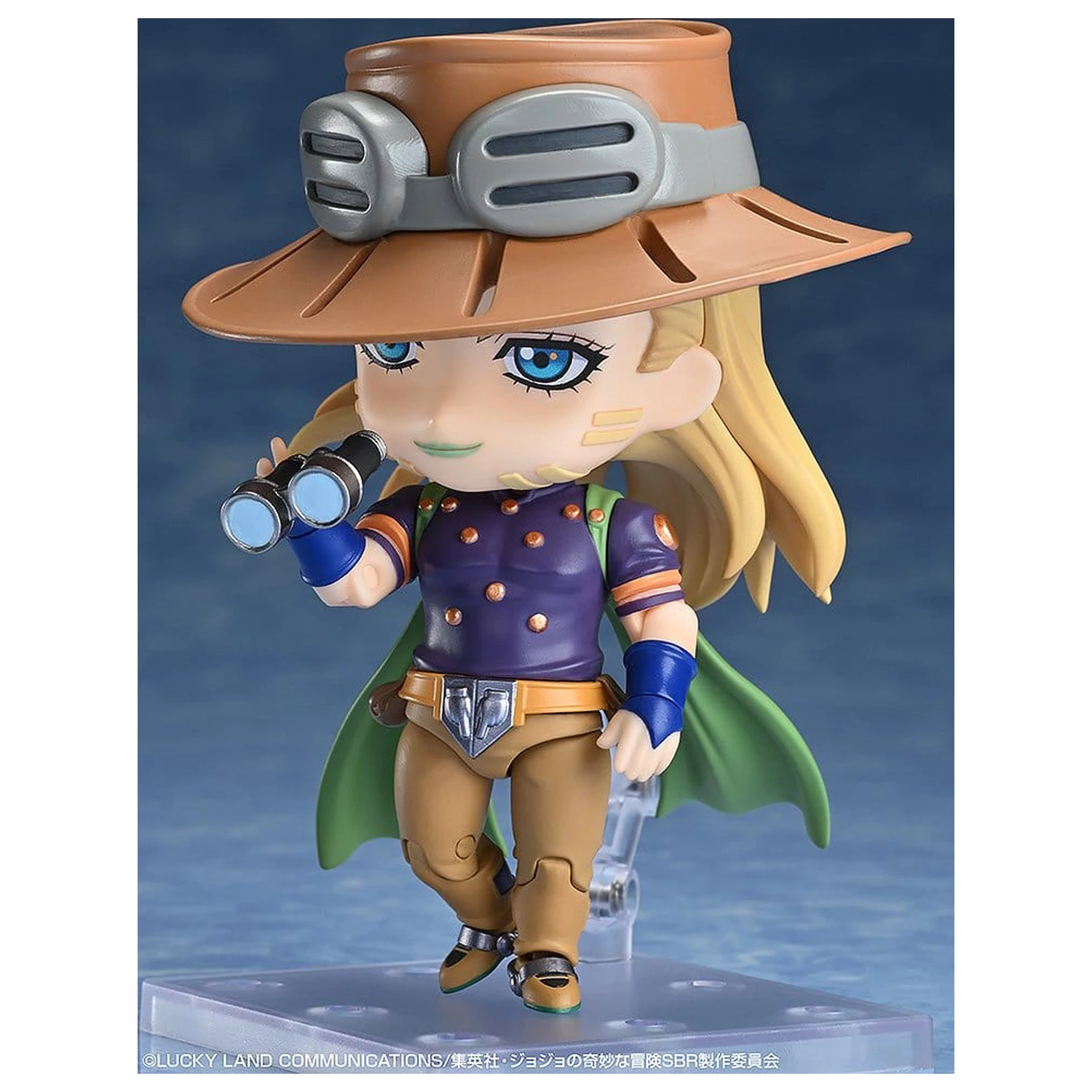 JoJo's Bizarre Adventure Steel Ball Run Nendoroid akciófigura Gyro Zeppeli 10 cm termékfotó