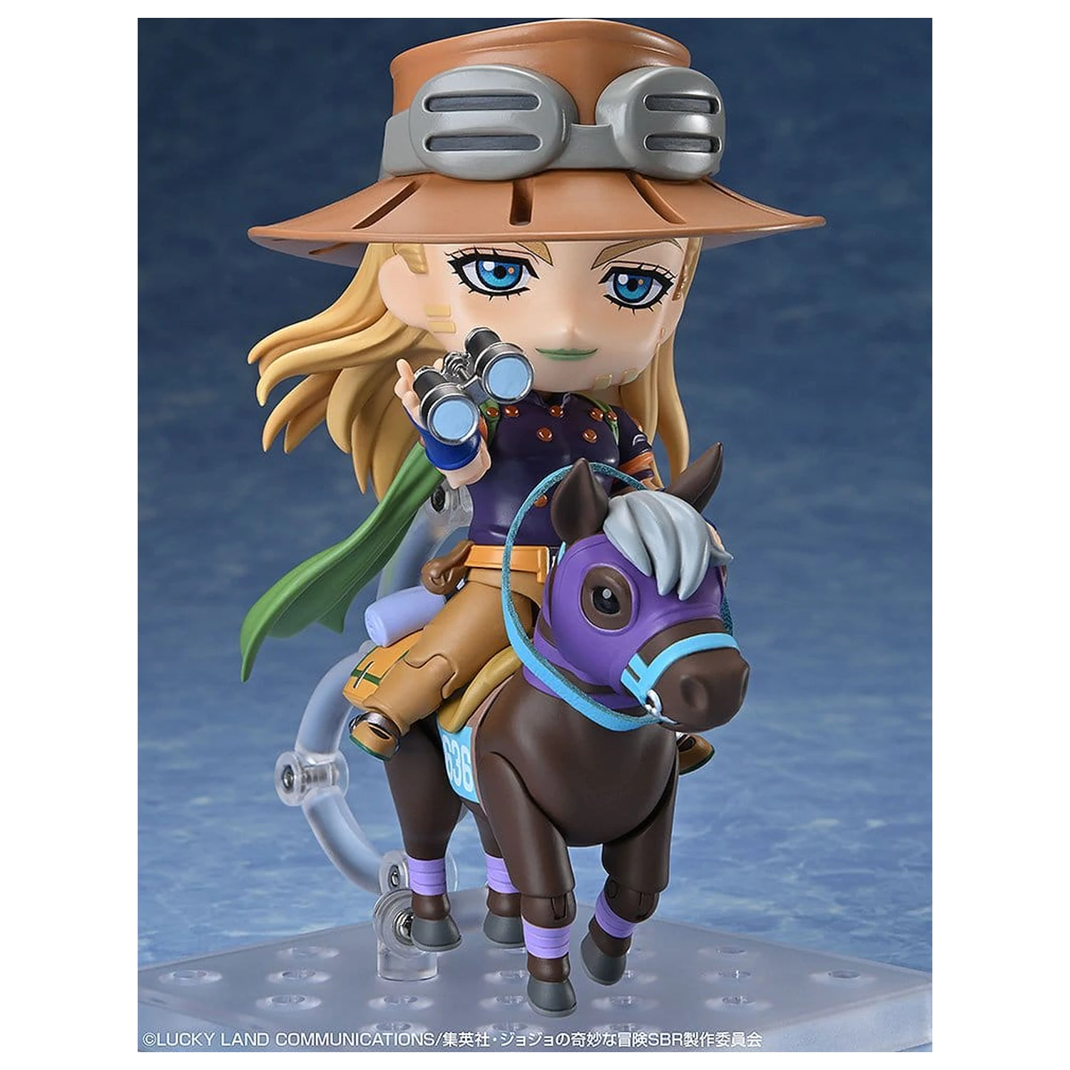 JoJo's Bizarre Adventure Steel Ball Run Nendoroid akciófigura Gyro Zeppeli DX Ver. 10 cm termékfotó