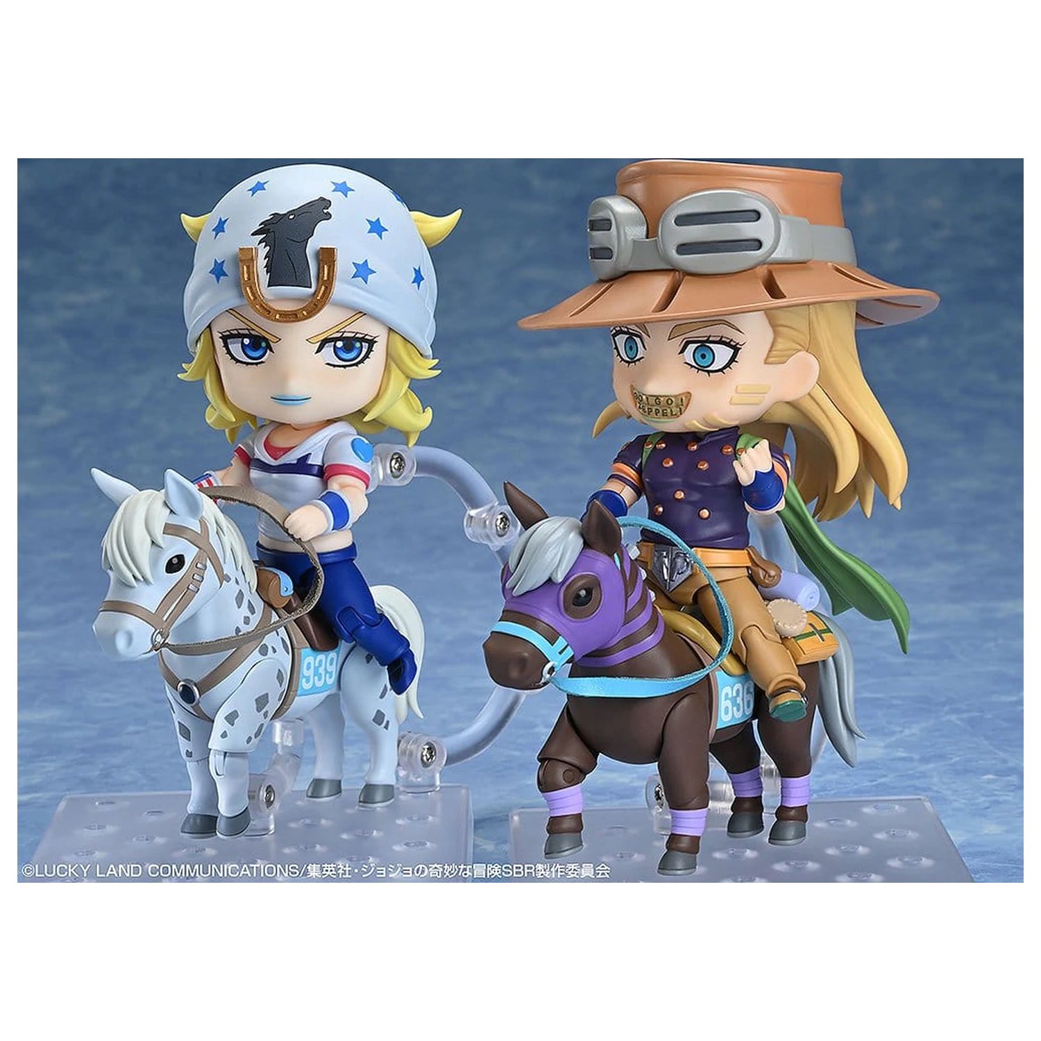JoJo's Bizarre Adventure Steel Ball Run Nendoroid akciófigura Gyro Zeppeli DX Ver. 10 cm termékfotó