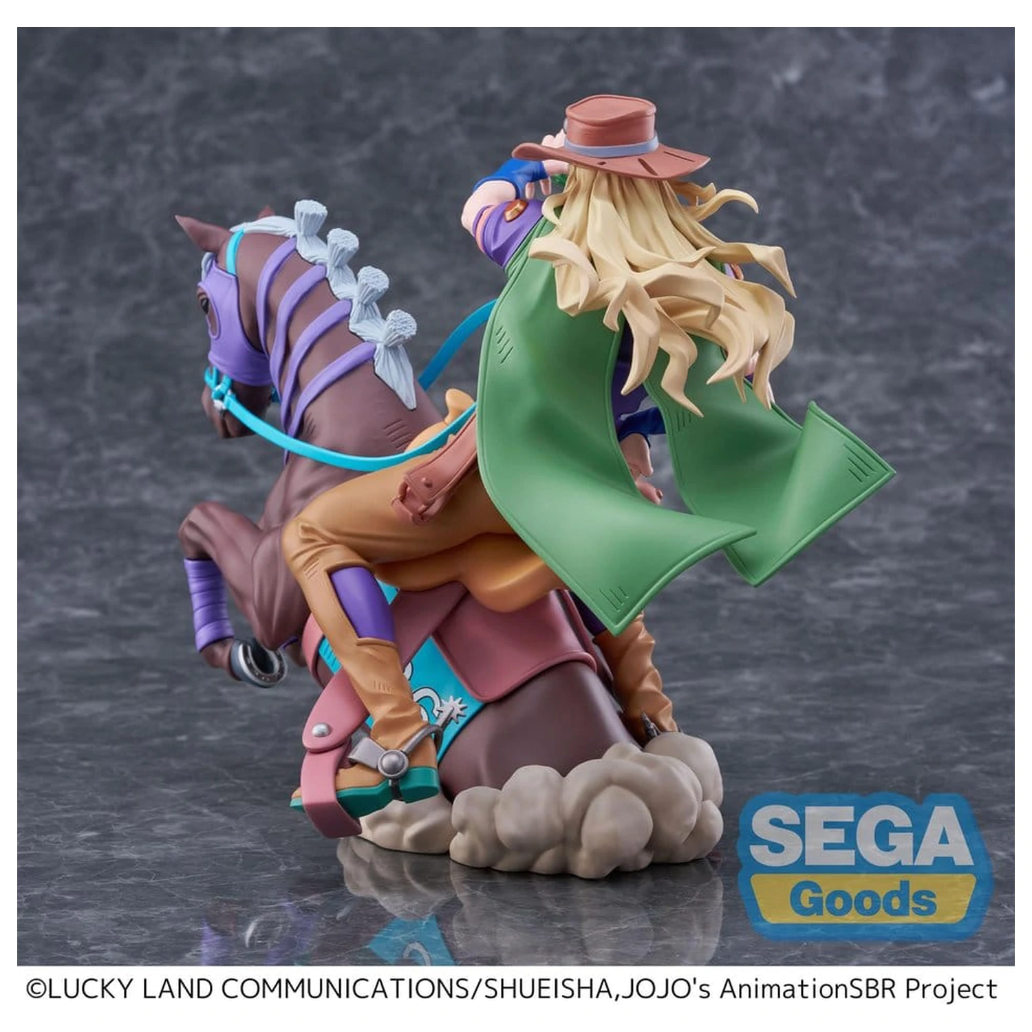 JoJo's Bizarre Adventure: Steel Ball Run XrossLinkMAX Gyro Zeppeli PVC figura 18 cm termékfotó