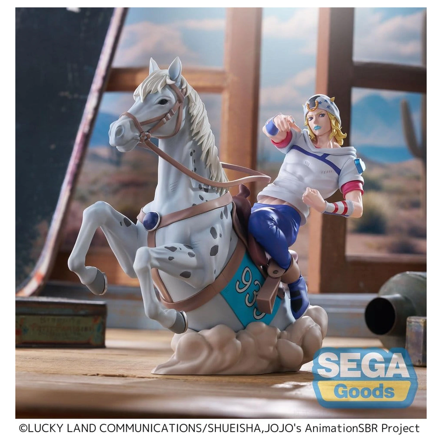 JoJo's Bizarre Adventure: Steel Ball Run XrossLinkMAX Johnny Joestar PVC figura 18 cm termékfotó