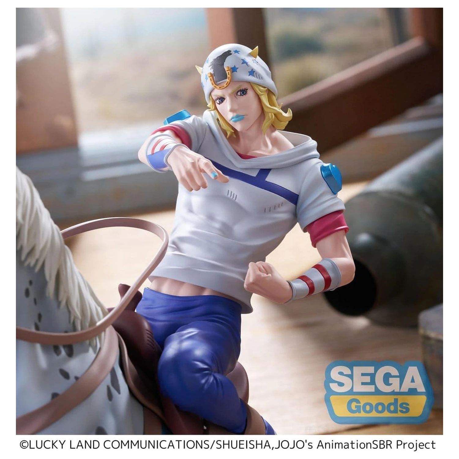 JoJo's Bizarre Adventure: Steel Ball Run XrossLinkMAX Johnny Joestar PVC figura 18 cm termékfotó