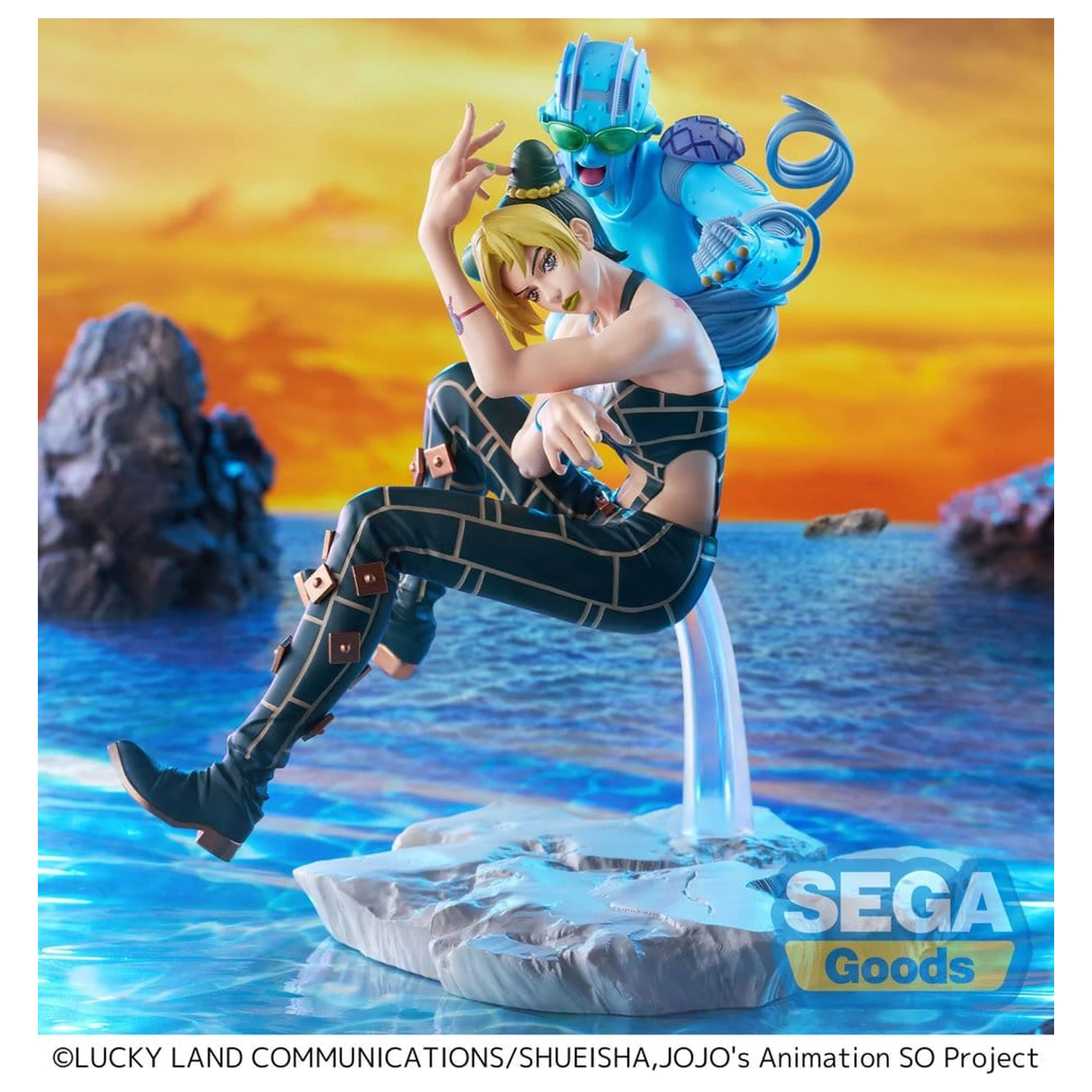 JoJo's Bizarre Adventure Stone Ocean XrossLinkMAX Jolyne Cujoh PVC figura 19 cm termékfotó