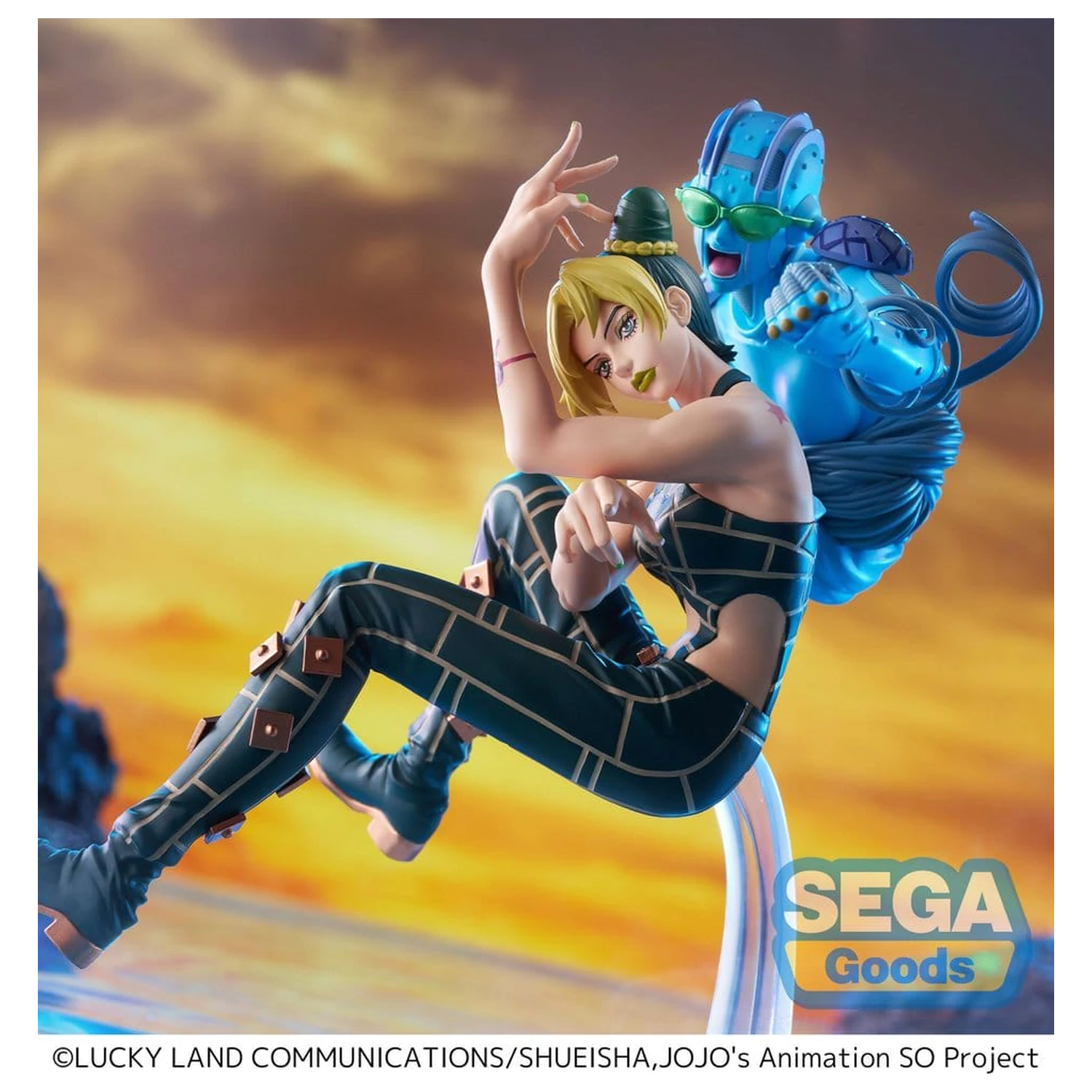 JoJo's Bizarre Adventure Stone Ocean XrossLinkMAX Jolyne Cujoh PVC figura 19 cm termékfotó