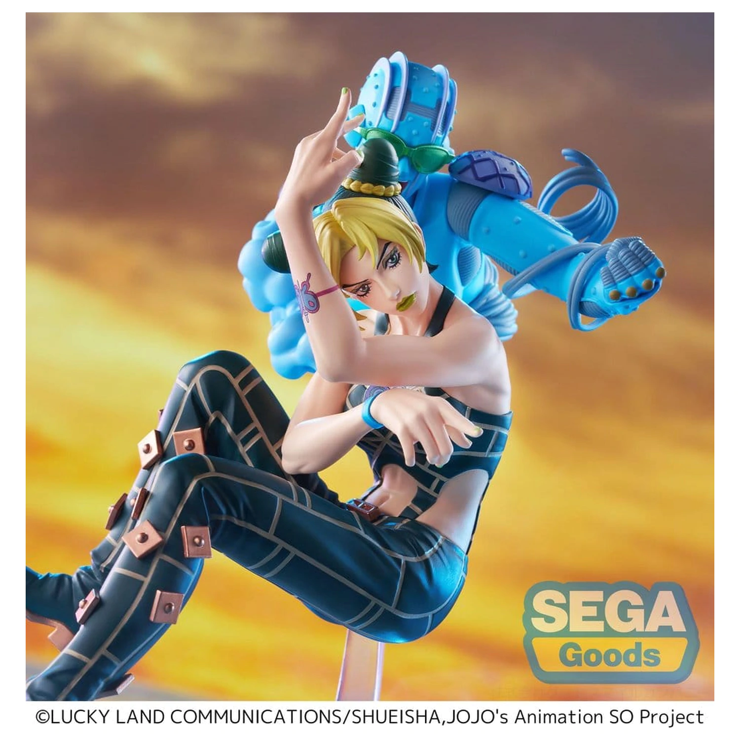 JoJo's Bizarre Adventure Stone Ocean XrossLinkMAX Jolyne Cujoh PVC figura 19 cm termékfotó