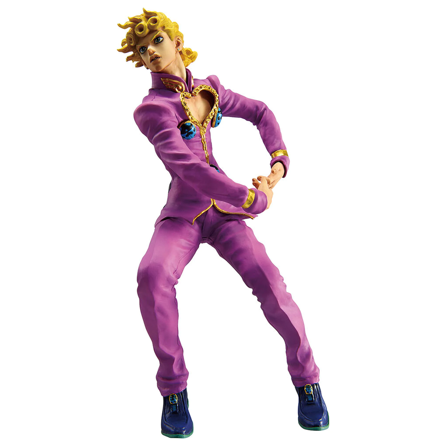 Jojo's Bizarre Adventure The Gathering of Stars Giorno Giovanna Ichibansho figura 21cm termékfotó
