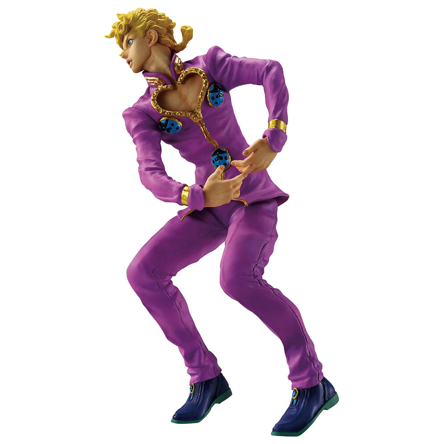 Jojo's Bizarre Adventure The Gathering of Stars Giorno Giovanna Ichibansho figura 21cm termékfotó