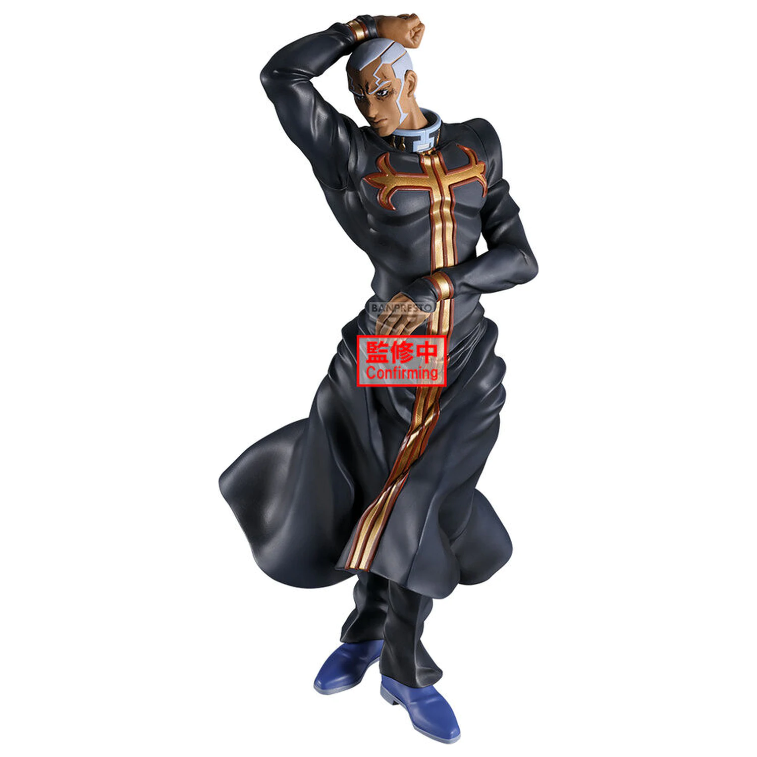 Jojo Stone Ocean Mometria Enrico Pucci figura 22cm termékfotó