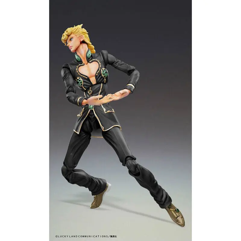 Jojos Bizarre Adventure Part 5 Giorno Giovanna Black Chozokado figura 15cm termékfotó