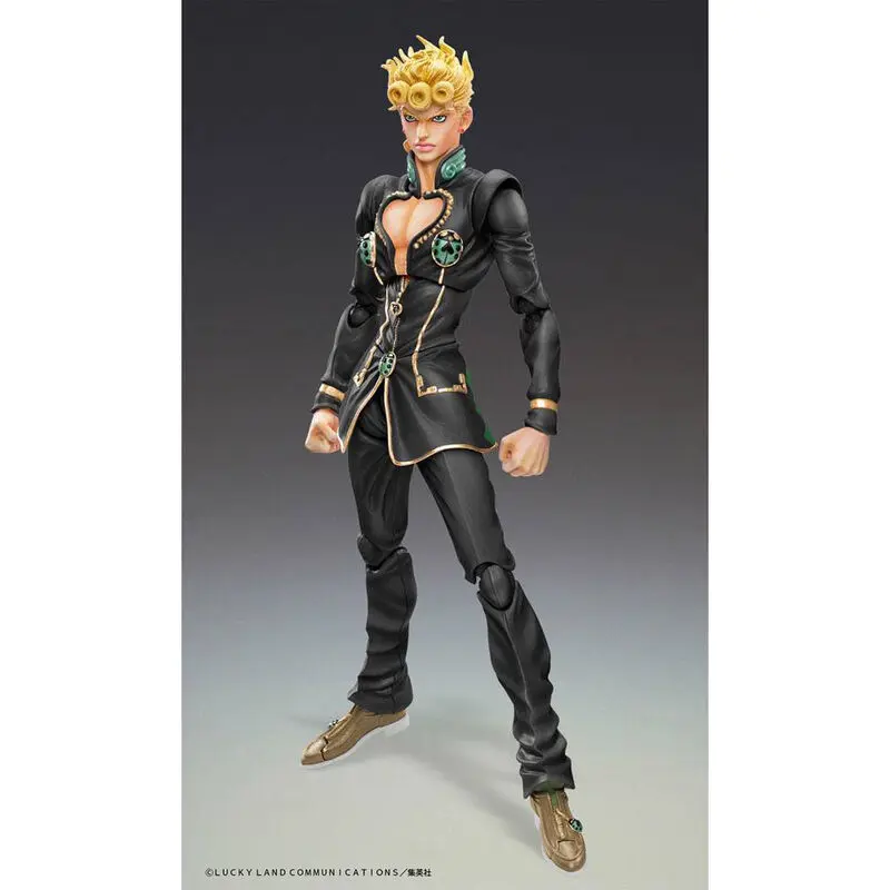 Jojos Bizarre Adventure Part 5 Giorno Giovanna Black Chozokado figura 15cm termékfotó