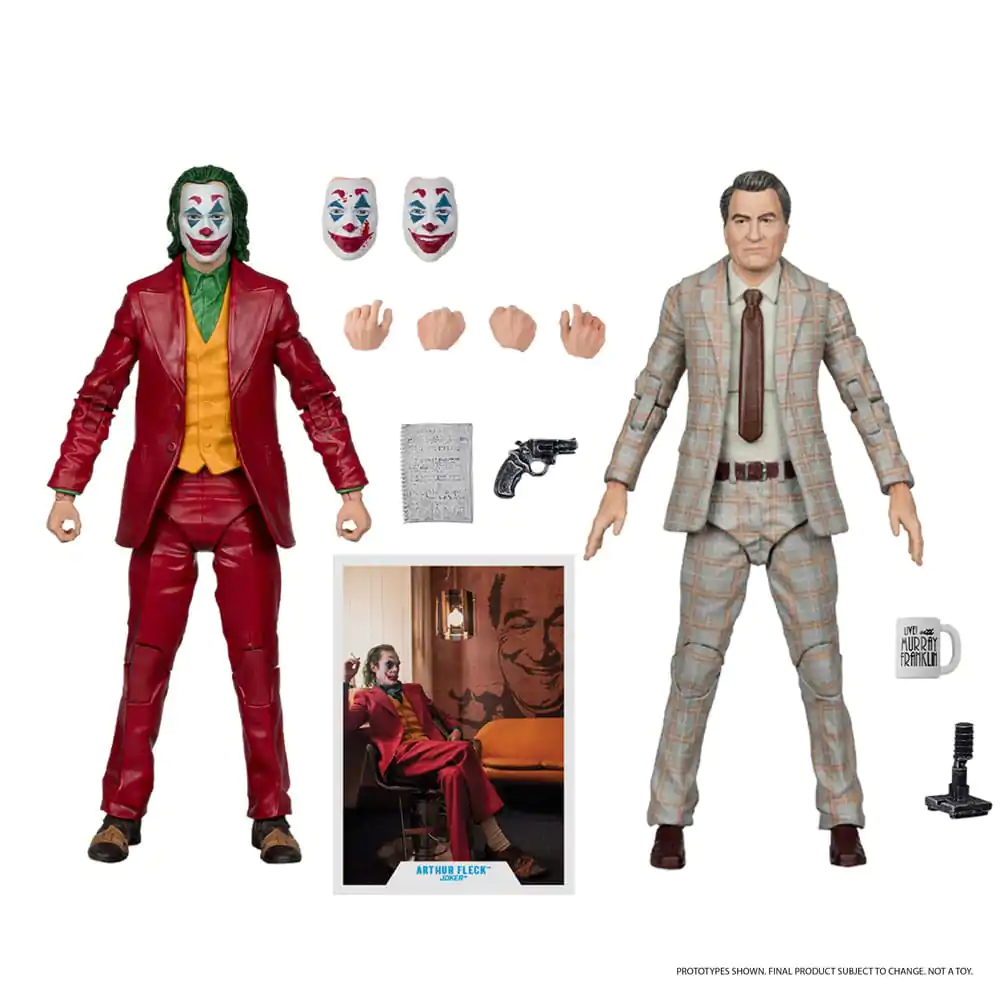 Joker DC Multiverse (Joker Movie) Deluxe Colllector The Joker (Live with Murray Franklin) akciófigura Limitált kiadás 18 cm termékfotó