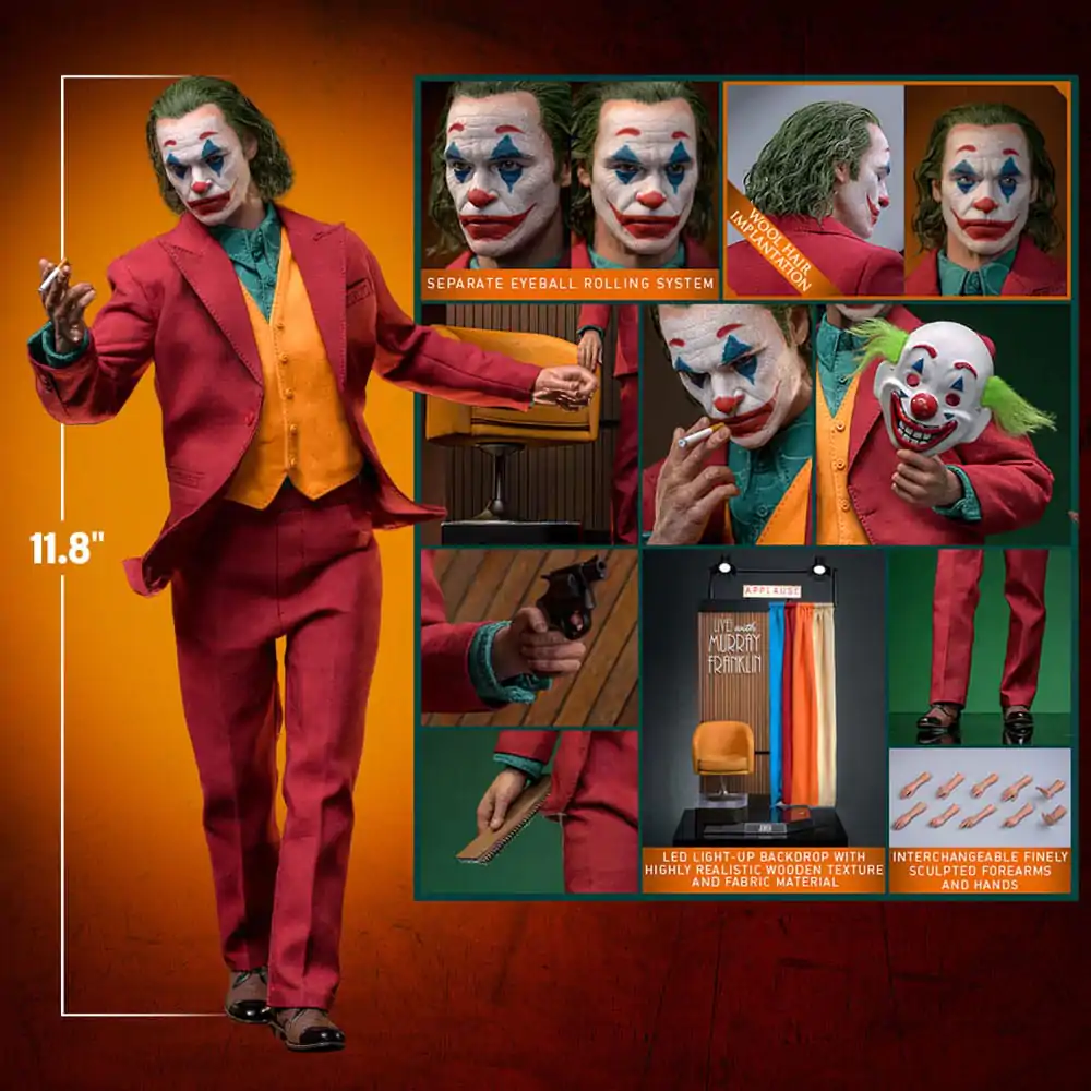 Joker Movie Masterpiece 1/6 The Joker Artisan Edition akciófigura 30 cm termékfotó