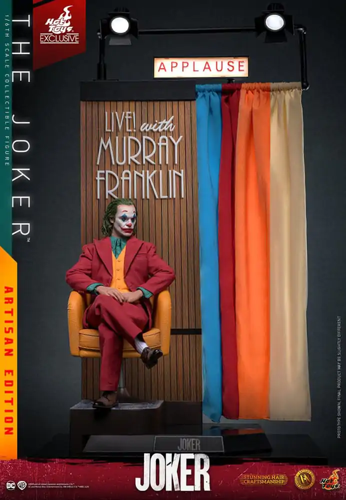 Joker Movie Masterpiece 1/6 The Joker Artisan Edition akciófigura 30 cm termékfotó