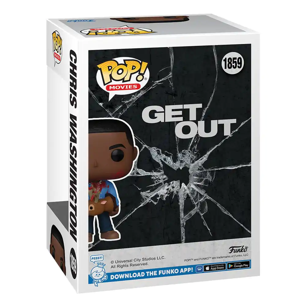 Jordan Peele Funko POP! Movies Vinyl figura Get Out - Chris Washington w/Deer 9 cm termékfotó