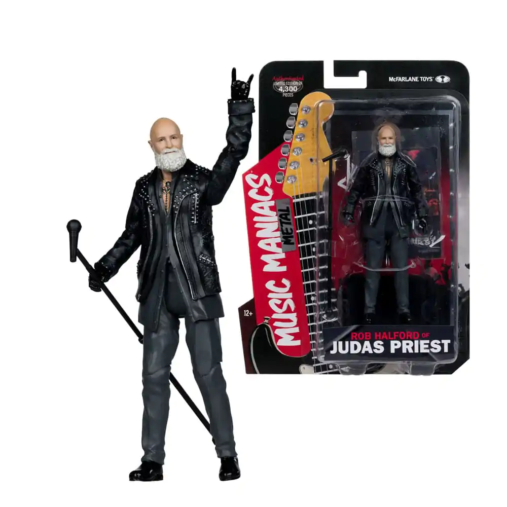 Judas Priest Music Maniacs Heavy Metal Rob Halford akciófigura 15 cm termékfotó